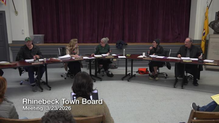 Thumbnail image for 3-23-2026 Rhinebeck Town Board