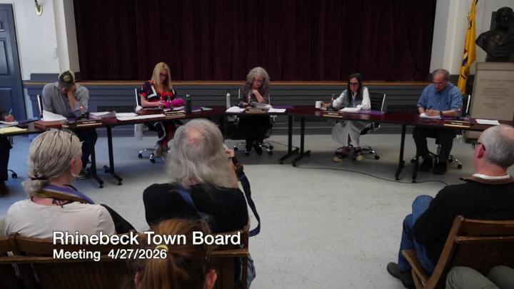 Thumbnail image for 4-27-2026 Rhinebeck Town Board Meeting