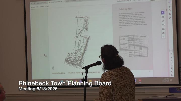 Thumbnail image for 5-18-2026. Rhinebeck Town Planning Board Meeting