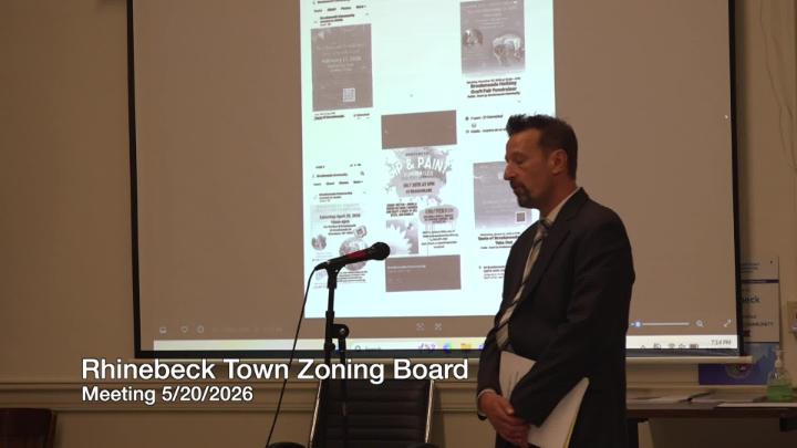 Thumbnail image for 5-20-2026 Rhinebeck Town Zoning Board Meeting
