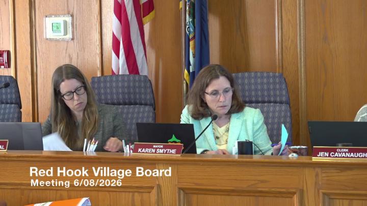 Thumbnail image for 6-8-2026 Red Hook Village Board Meeting