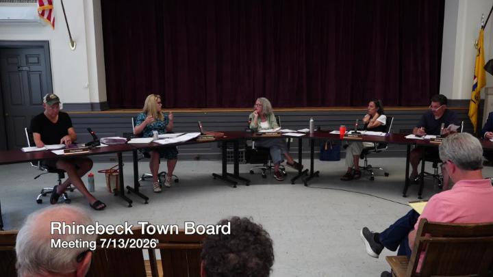 Thumbnail image for 7-13-2026 Rhinebeck Town Board Meeting