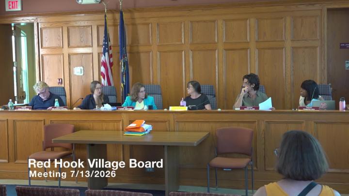 Thumbnail image for 7-13-2026 Red Hook Village Board Meeting
