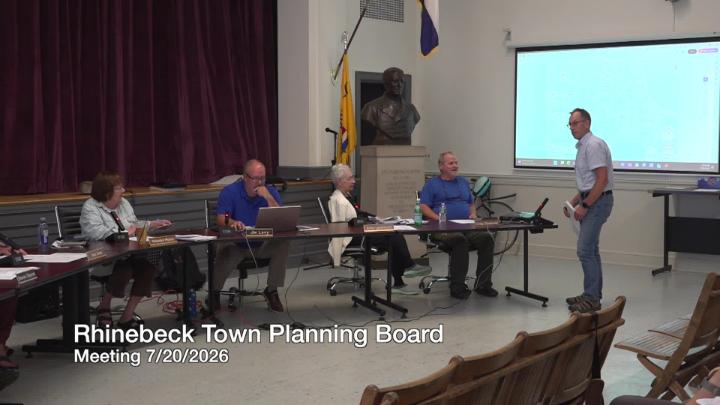 Thumbnail image for 7-20-2026 Rhinebeck Town Planning Board Meeting