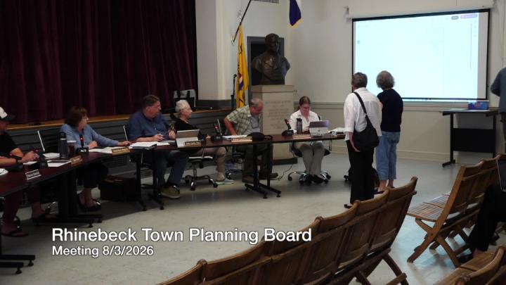 Thumbnail image for 8-3-2026 Rhinebeck Town Planning Board Meeting