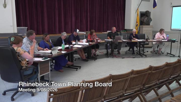 Thumbnail image for 9-08-2026 Rhinebeck Town Planning Board Meeting